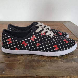 Minnie Mouse Fashion Lace Up Fashion Sneakers